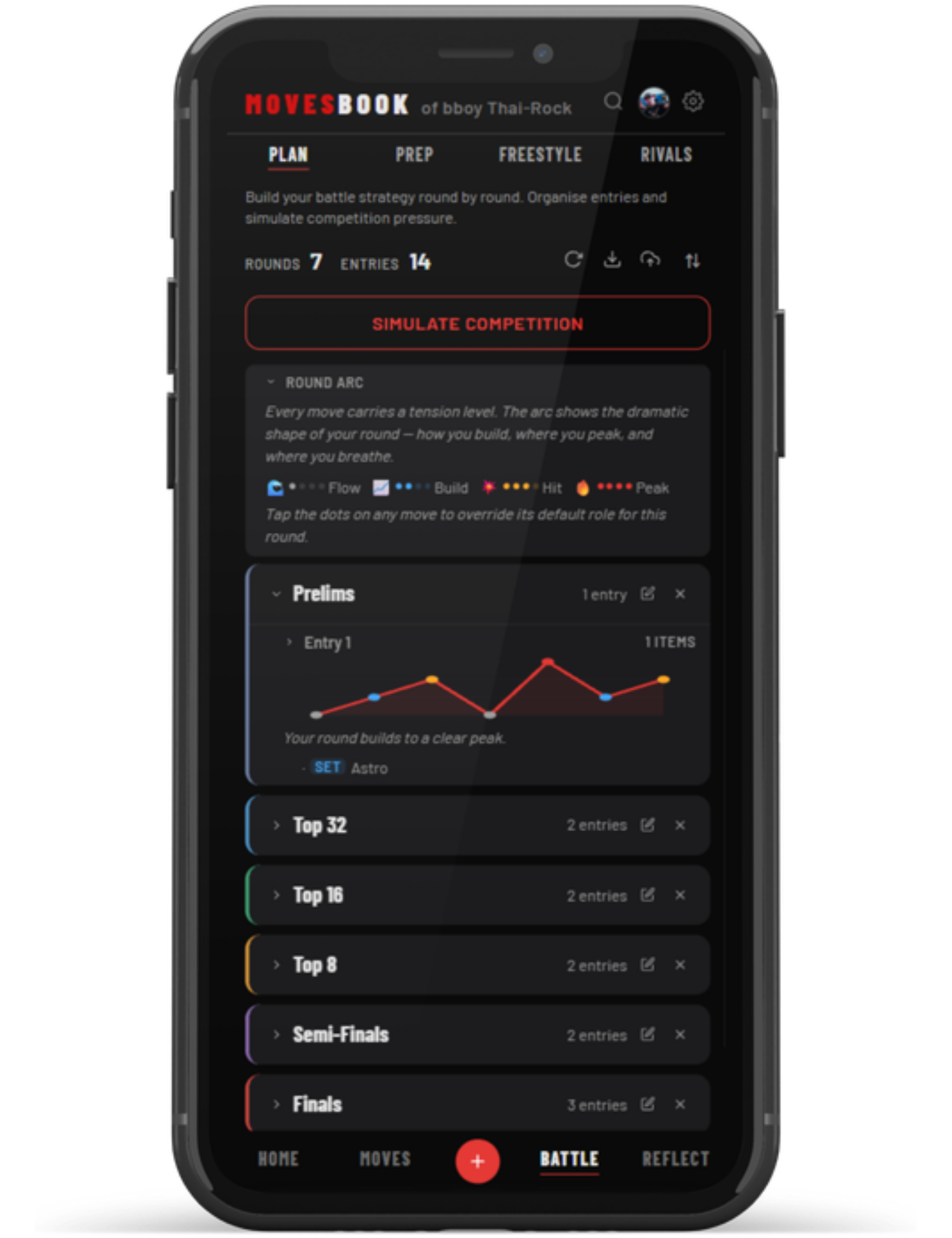 MovesBook feature preview