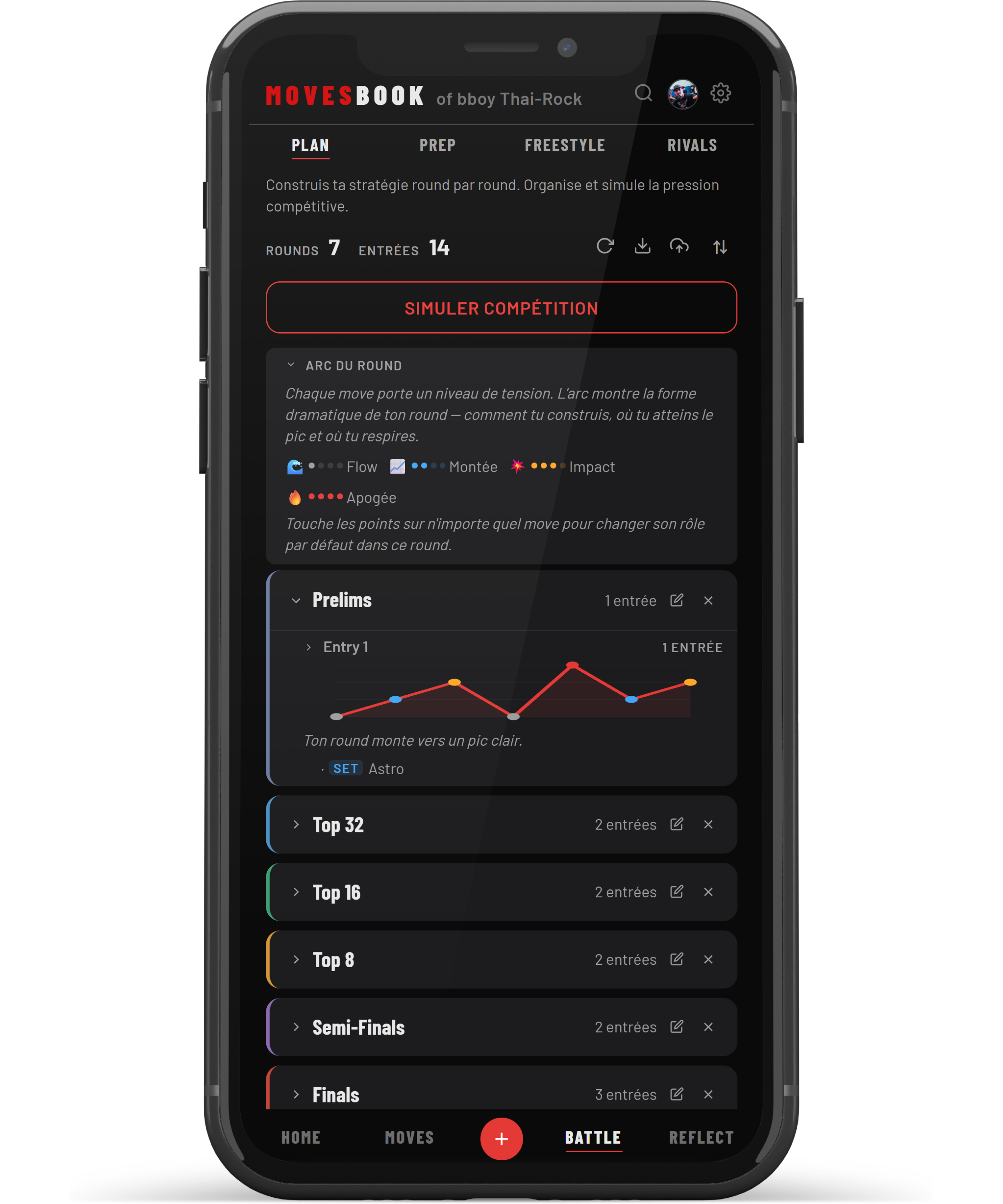 MovesBook feature preview