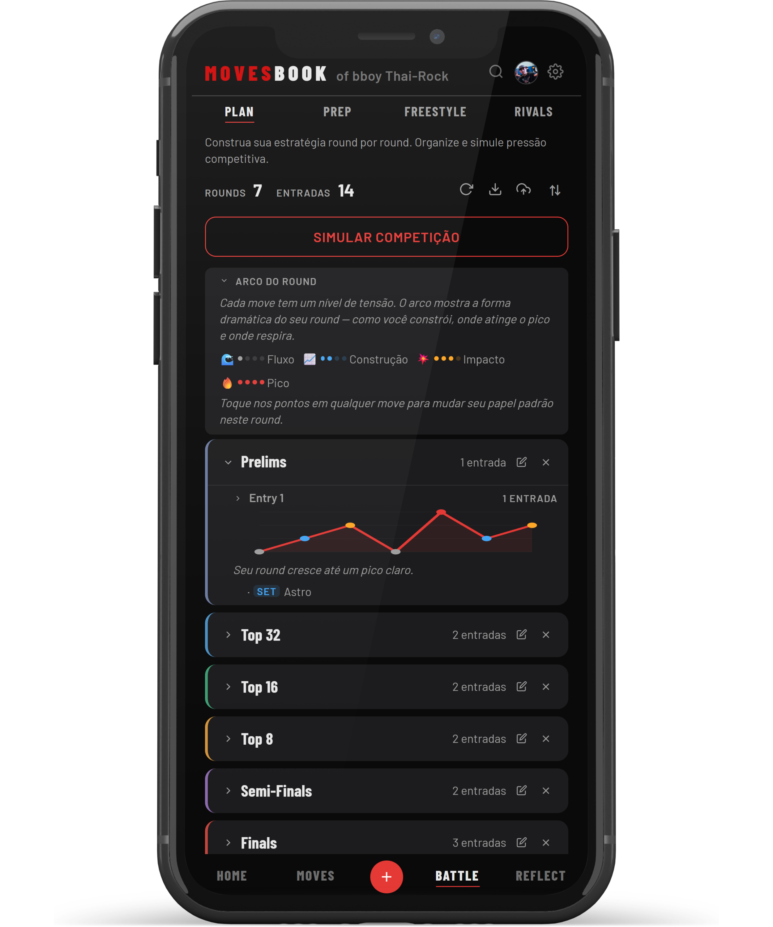MovesBook feature preview