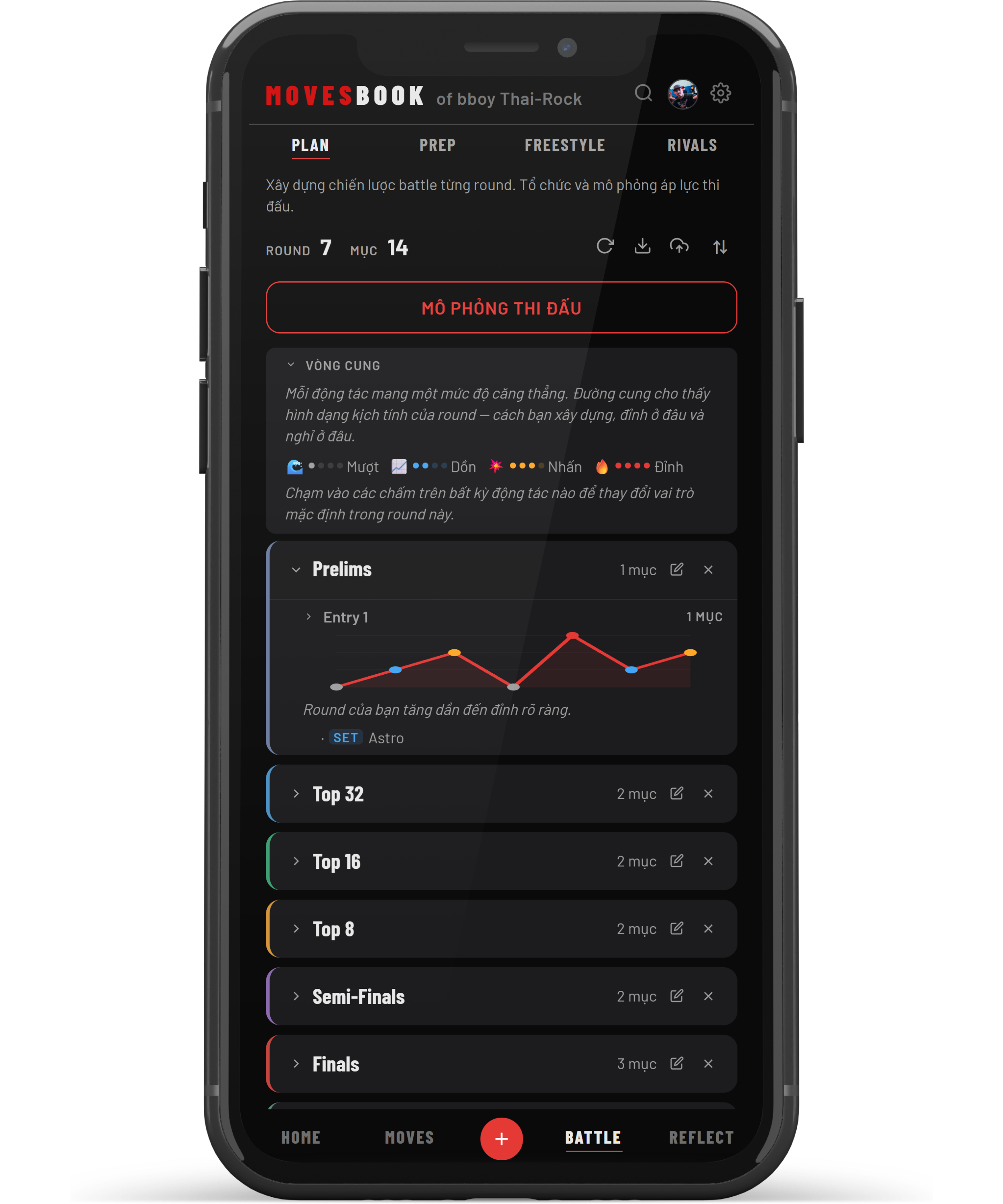 MovesBook feature preview